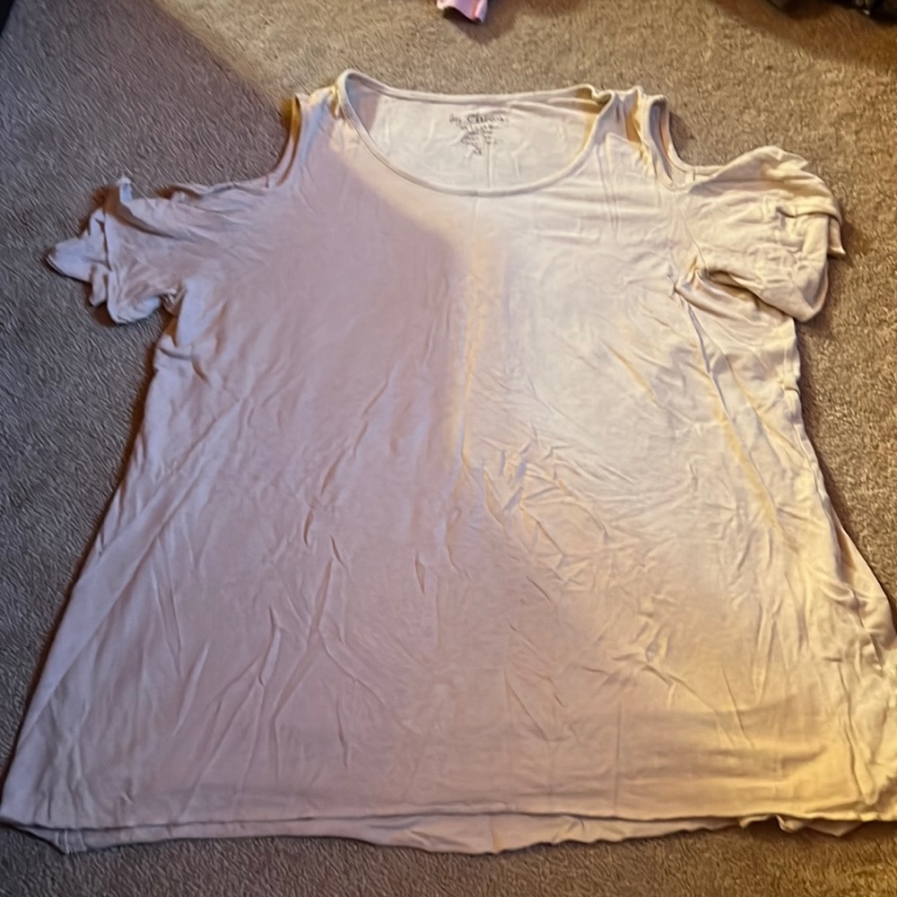 womens cold shoulder top